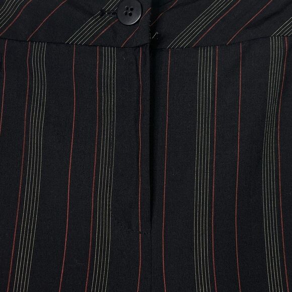 LOFT Laura Striped Wool Blend Pants Women's Size 4 - Picture 5 of 9